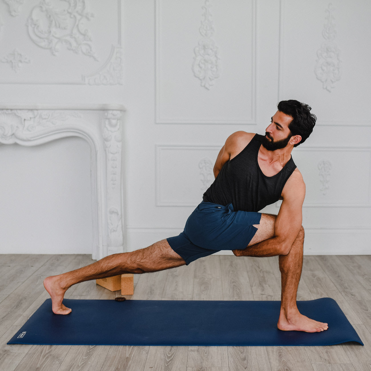 Yogamatte b mat strong - Deep Blue