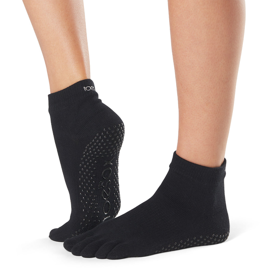 Yogasocken Full Toe Ankle - Black