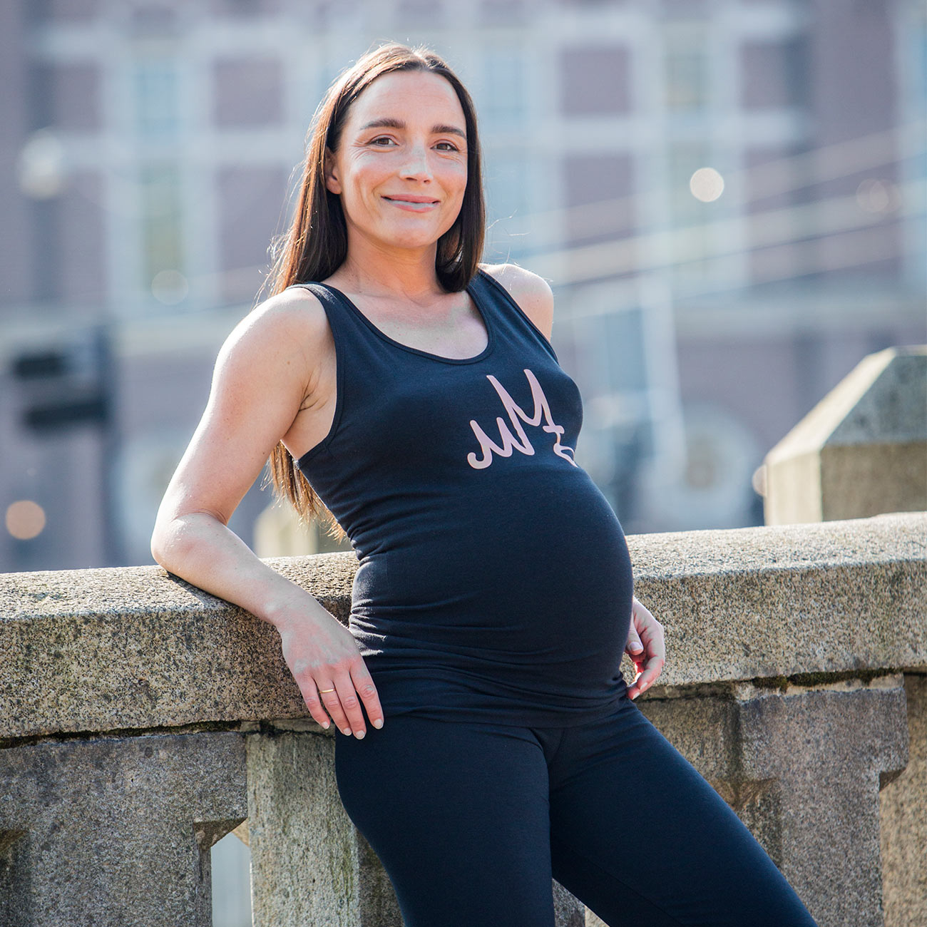 Yoga Tank Top Joy - Off Black