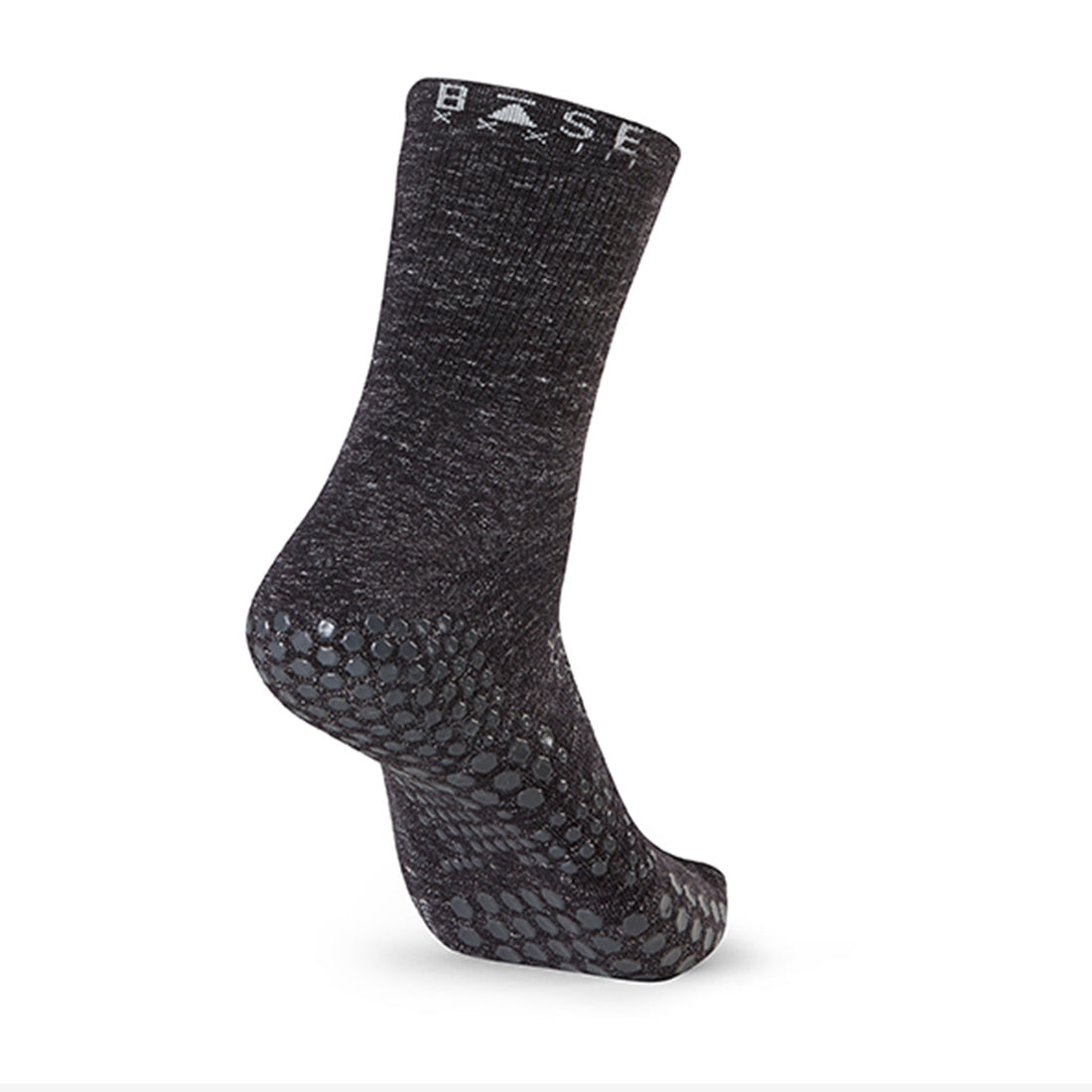 Yogasocken Men Crew Grip - Charcoal