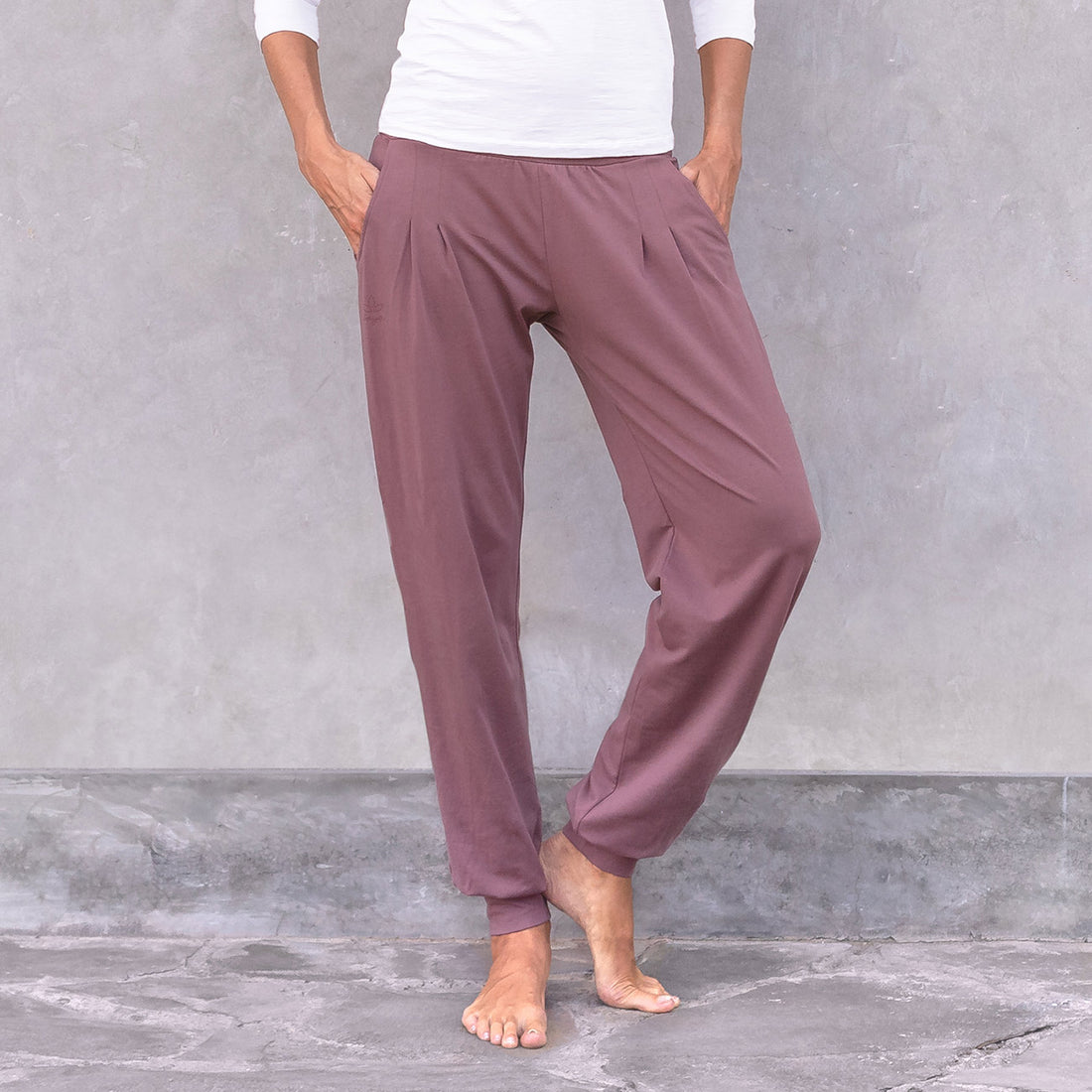 Jaya Organics Yogahose Joelle - Rose Taupe   