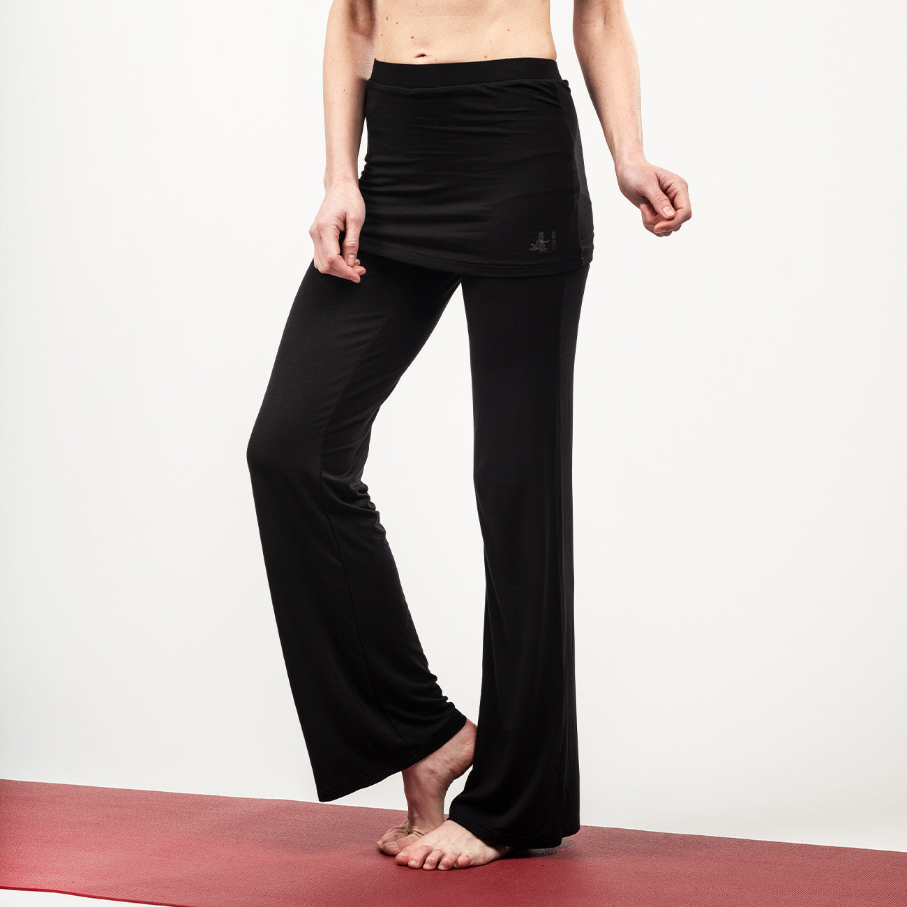 Pants Skirt - Black Yogahose Curare   