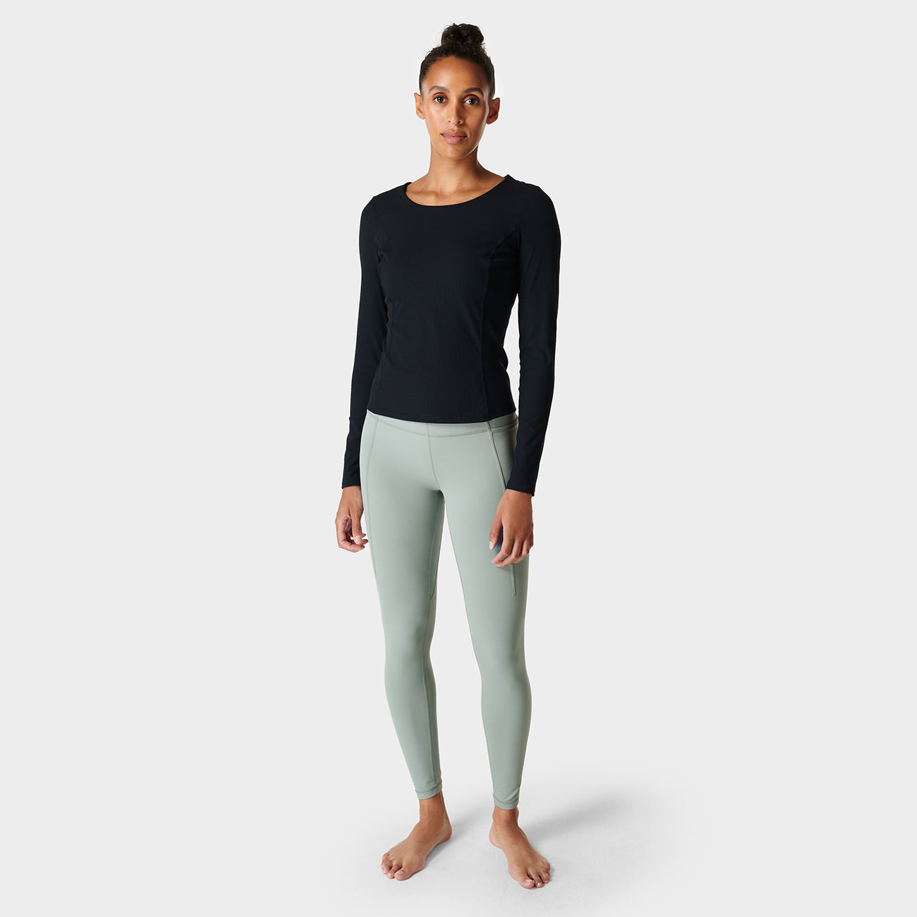 Sweaty Betty Longsleeve Super Soft Rib - Black   