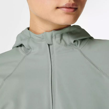 Sweaty Betty Workout Jacke Super Soft Zip UP - Storm Blue   