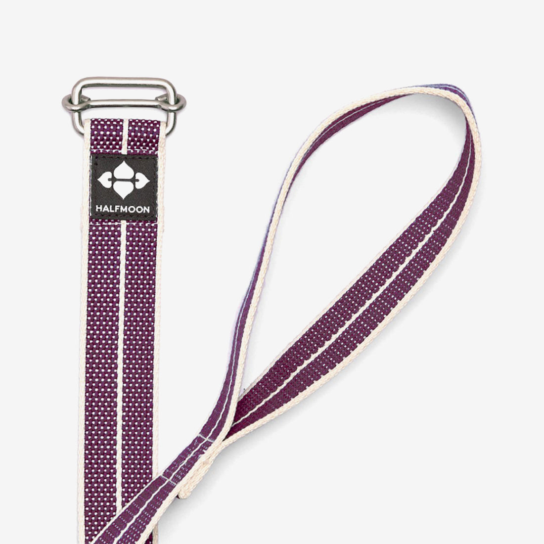 Yogagurt Loop (Bio-Baumwolle) 183 cm - Plum Weave