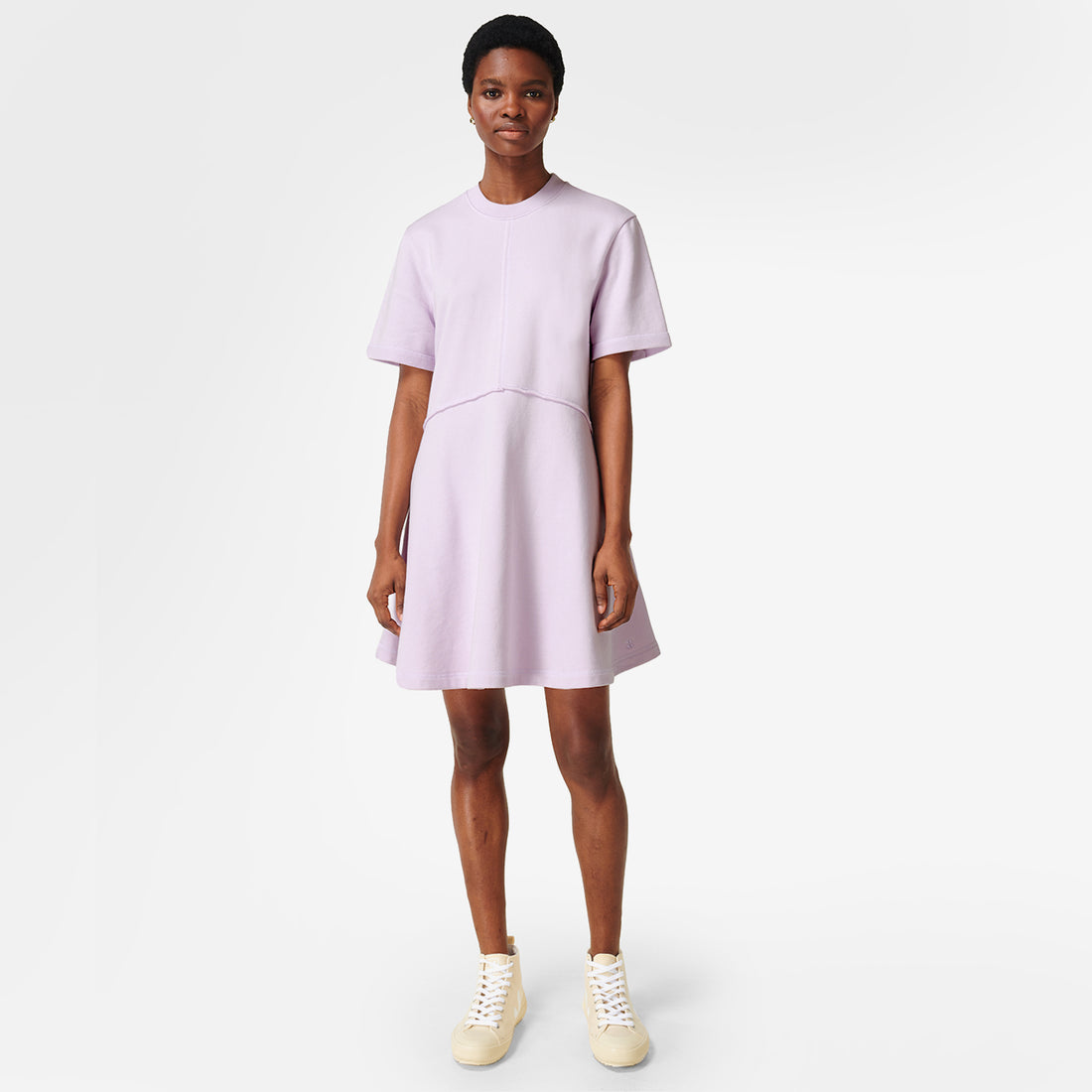 Revive T-Shirt Dress - Mistflower Purple