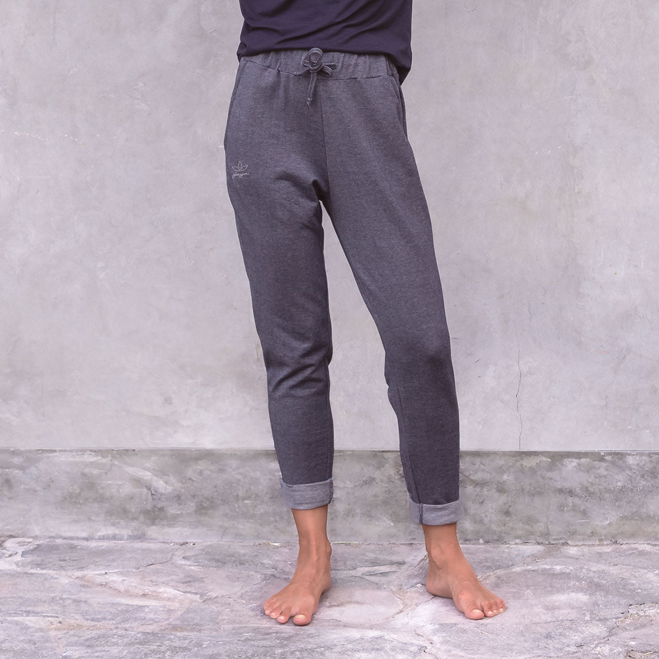 Yogahose Audrey - Denim Yogahose Jaya Organics   