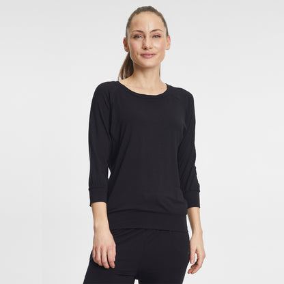 Midi Flow Shirt - Black