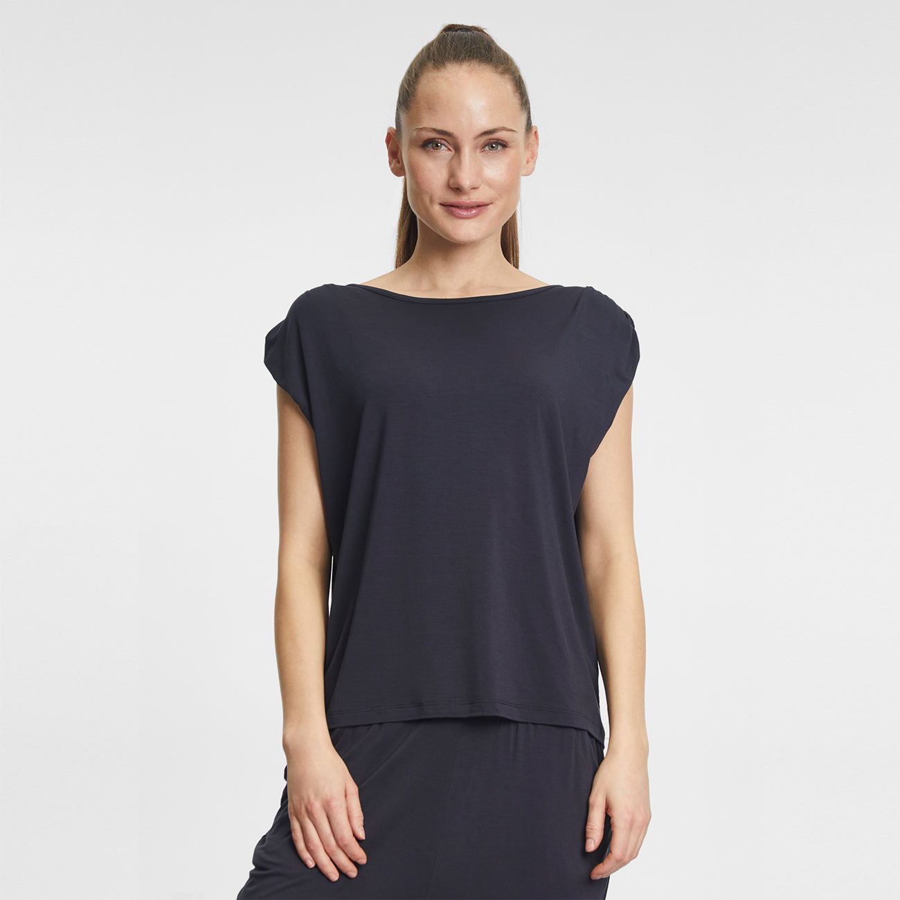 Curare Shirt Short Sleeve Foulds -  Midnight Blue   