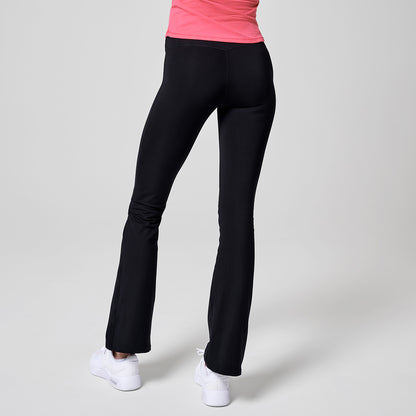 Hose Flare High Waist - Black Yogahose Casall   