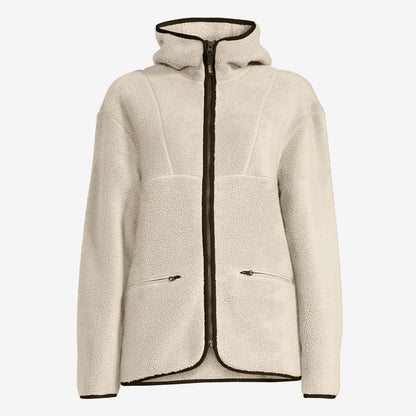 Teddyjacke - Off White Sweatjacke Casall   