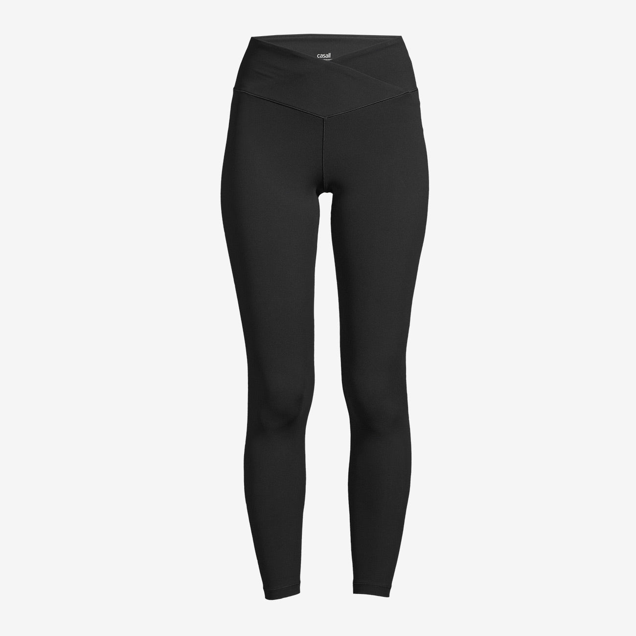 Leggings Overlap High Waist - Black Leggings Casall   