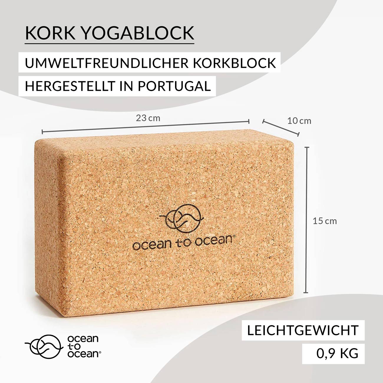 Yogablock Set - Kork L