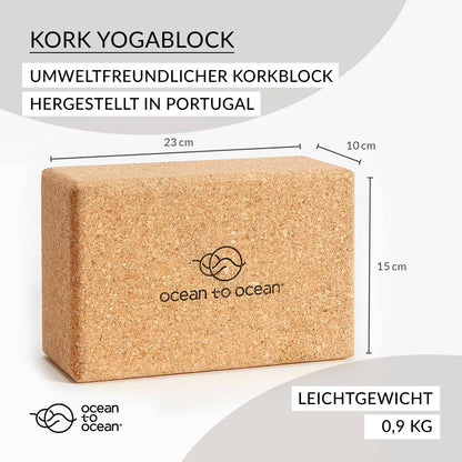 Yogablock Set - Kork L