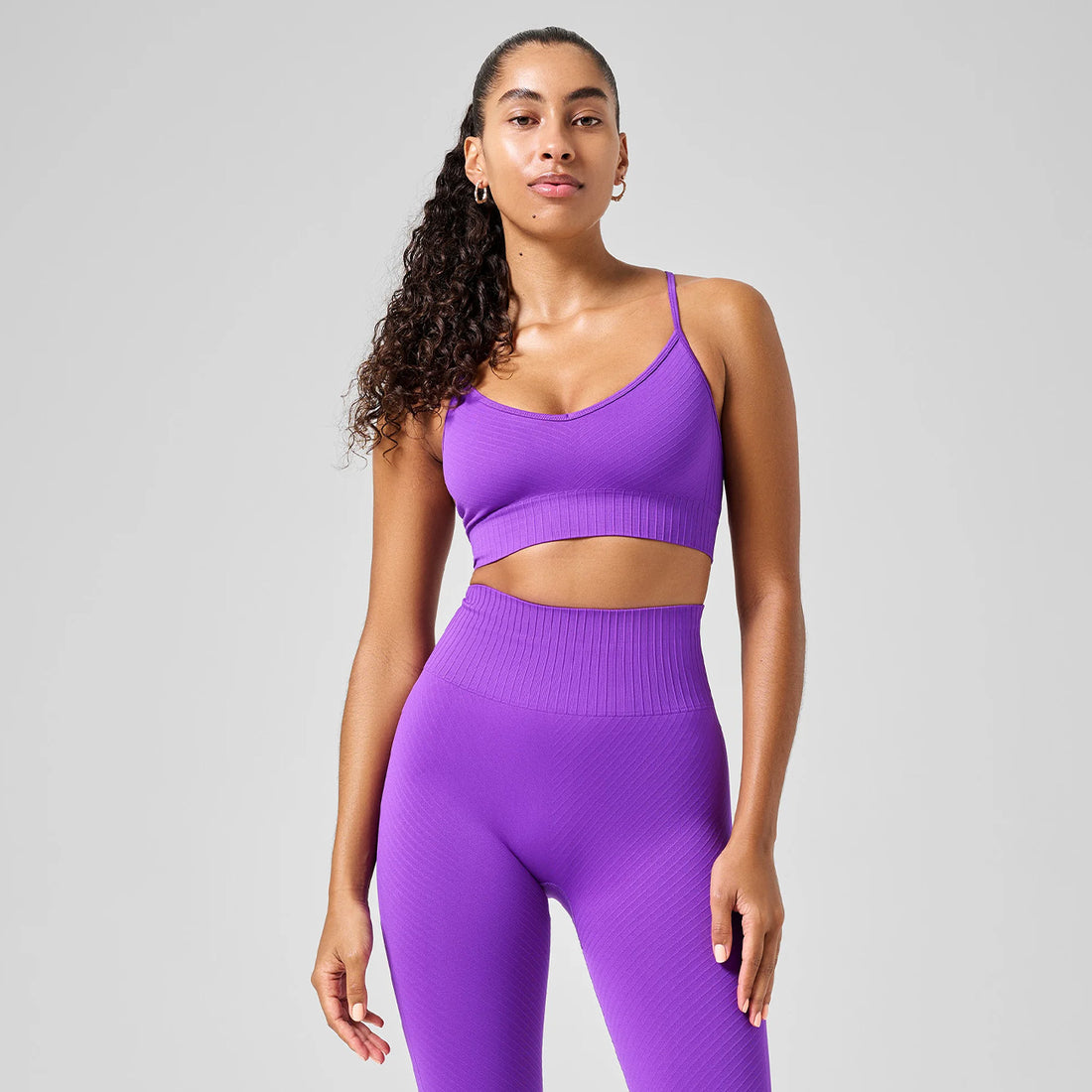 Rib Top Seamless - Lilac Bra Casall   