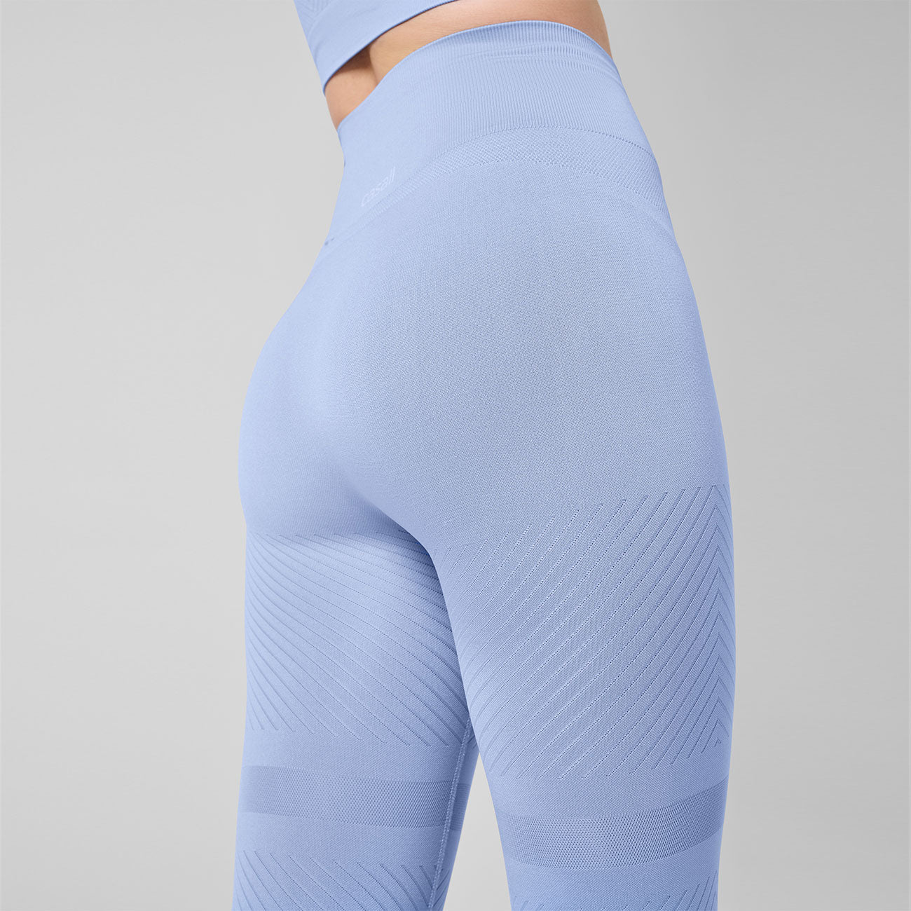 Casall Leggings Essential Block Seamless HW - Breeze Blue   