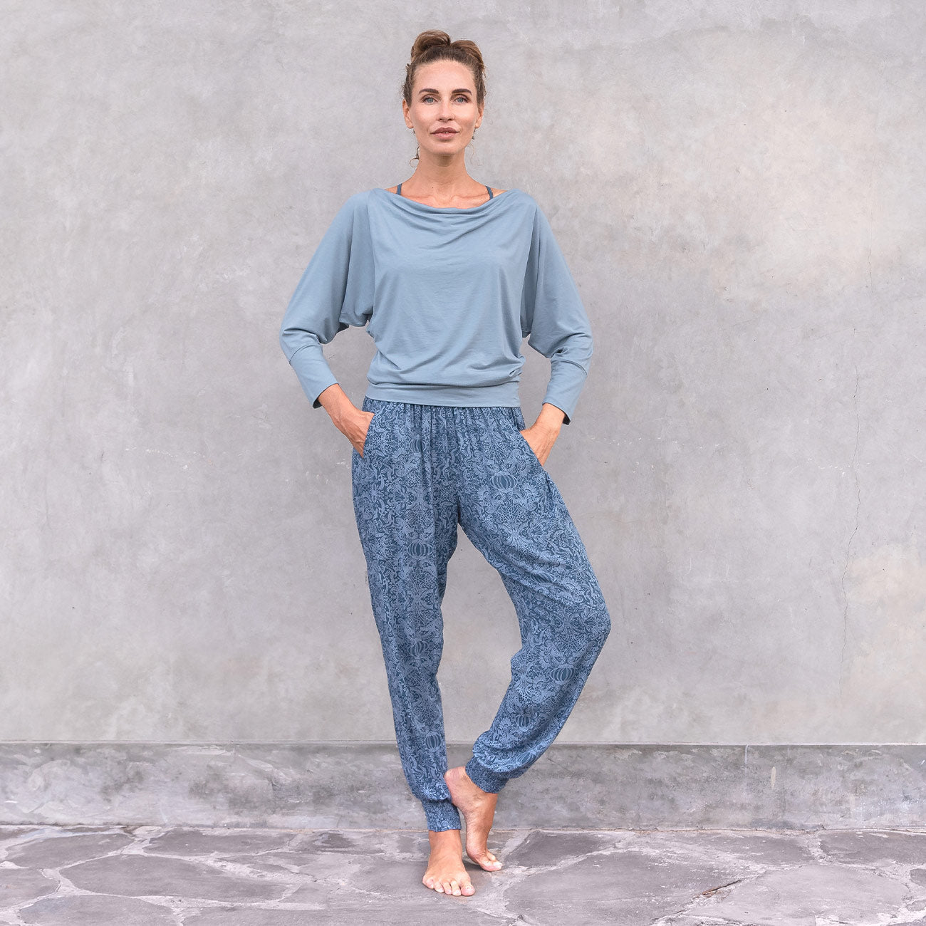 Sweater Angel Tencel - Washed Denim Sweater Jaya Organics   