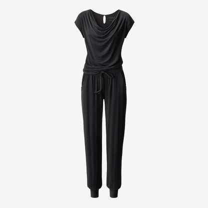 Jumpsuit Waterfall - Black