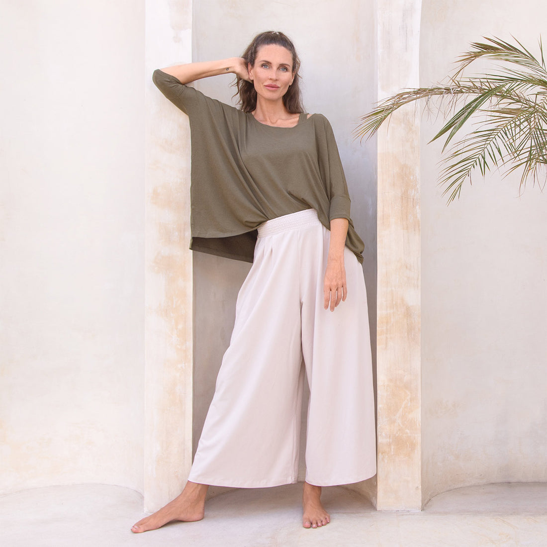 Yogahose Diana - Creme Yogahose Jaya Organics   