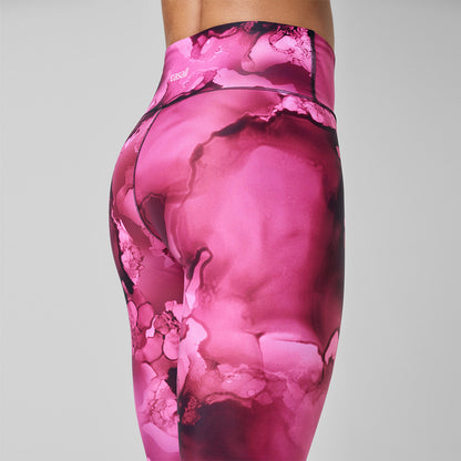 Ultra High Waist Printed Tights - Ice Pink