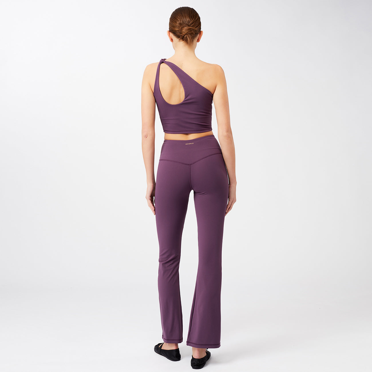 Flared Sport Pants - Purple Passion