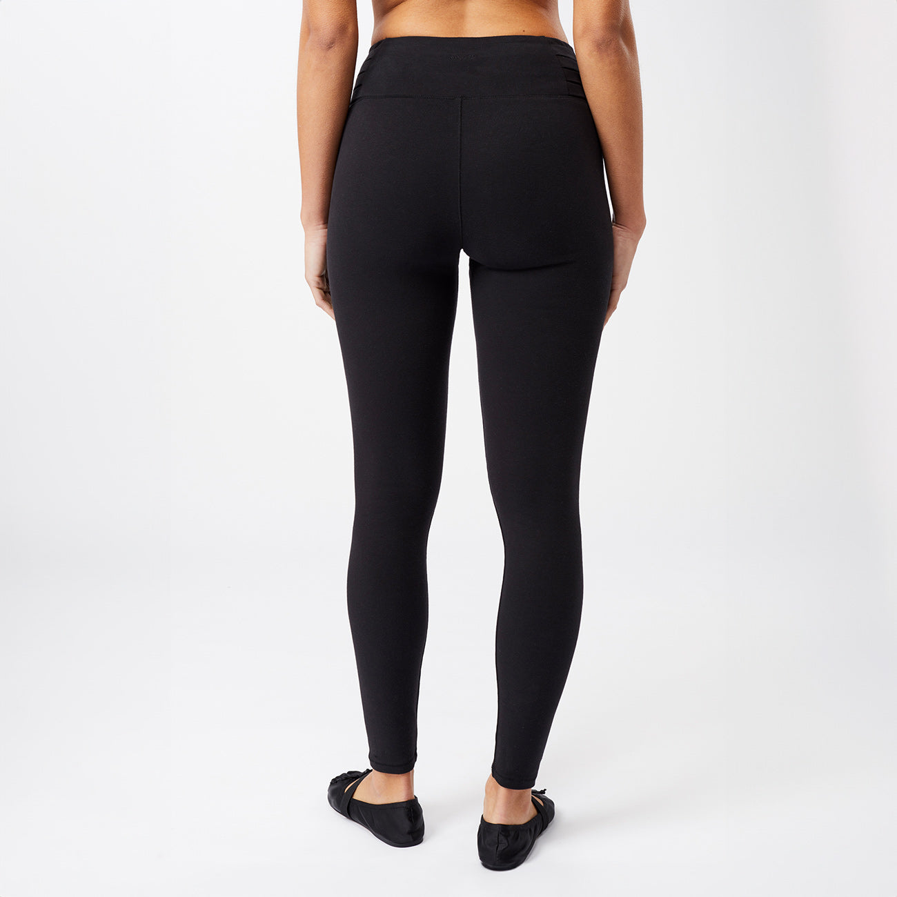 Barre Leggings - Black Leggings Mandala   