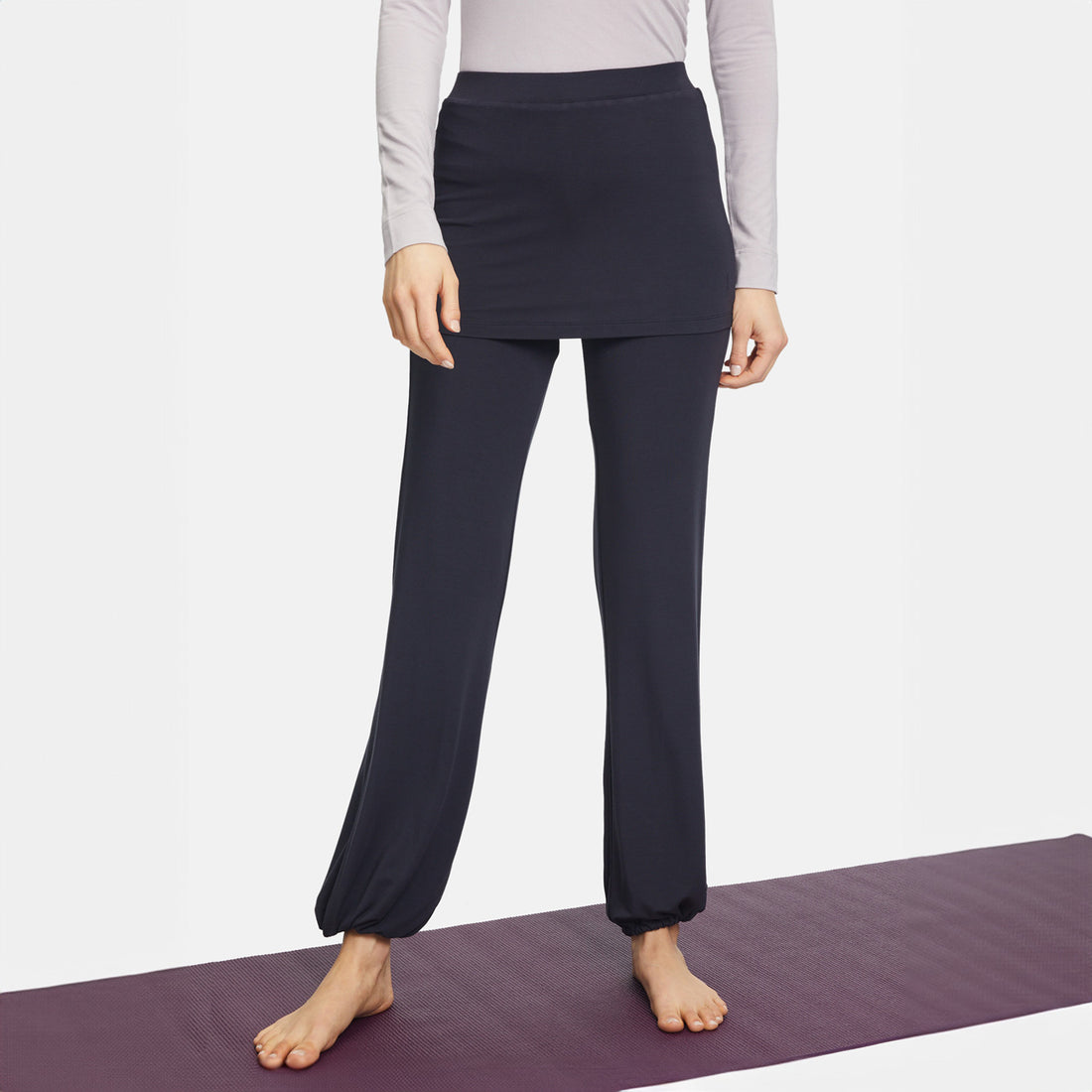 Long Pants Skirt - Midnight Yogahose Curare   