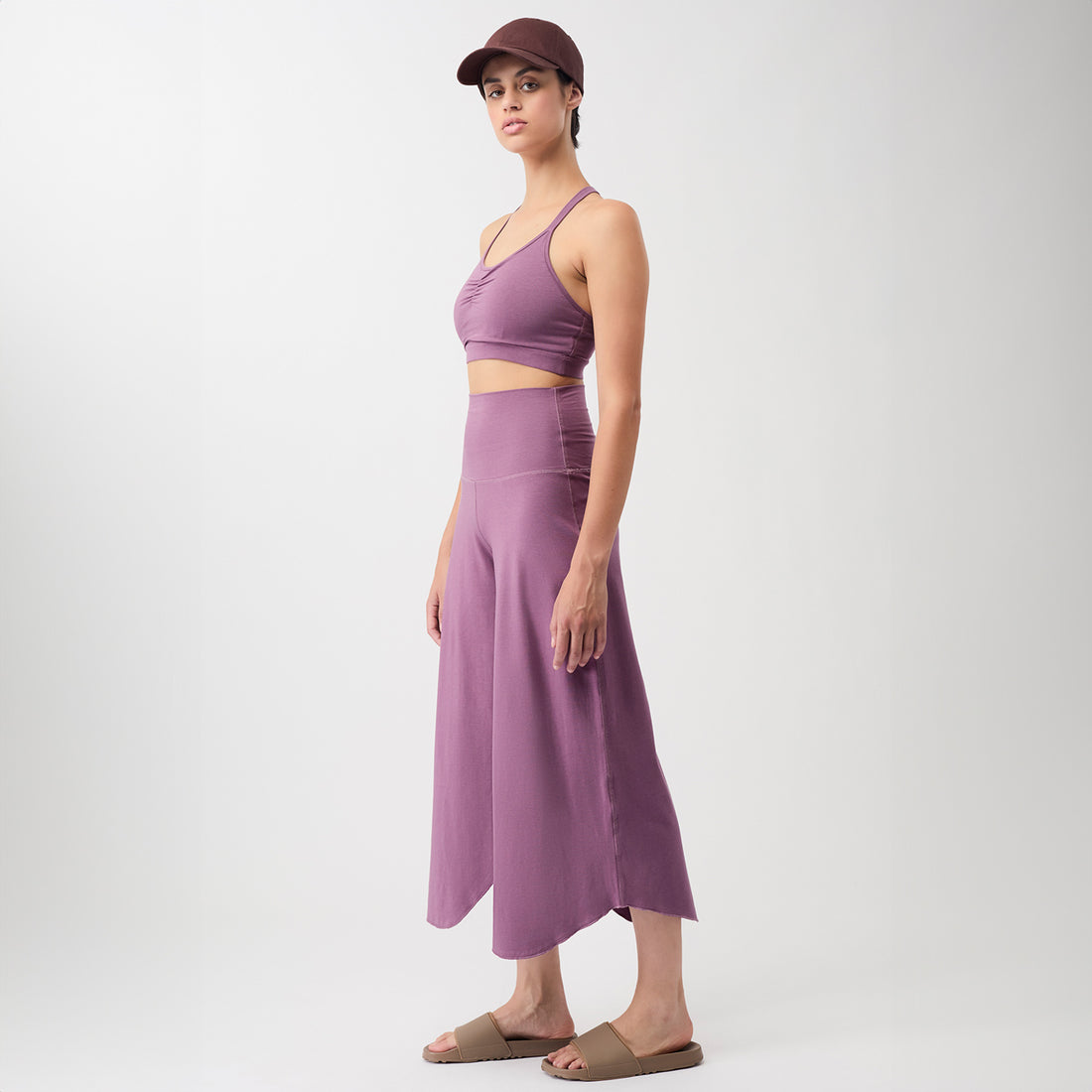 Tulip Yogahose - Grape