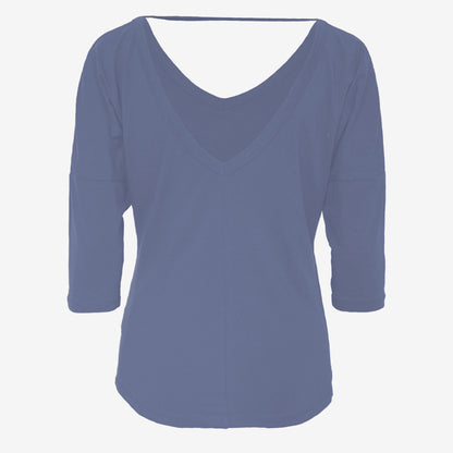 3/4 Shirt Chantal - Bluegrey