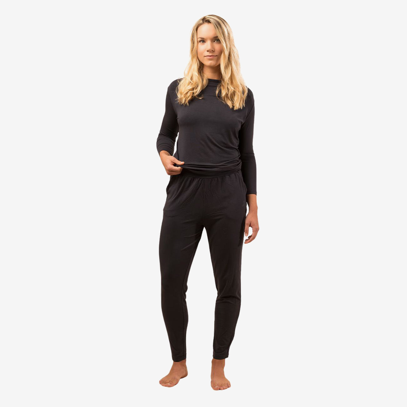 Jumpsuit Waterfall  - Black