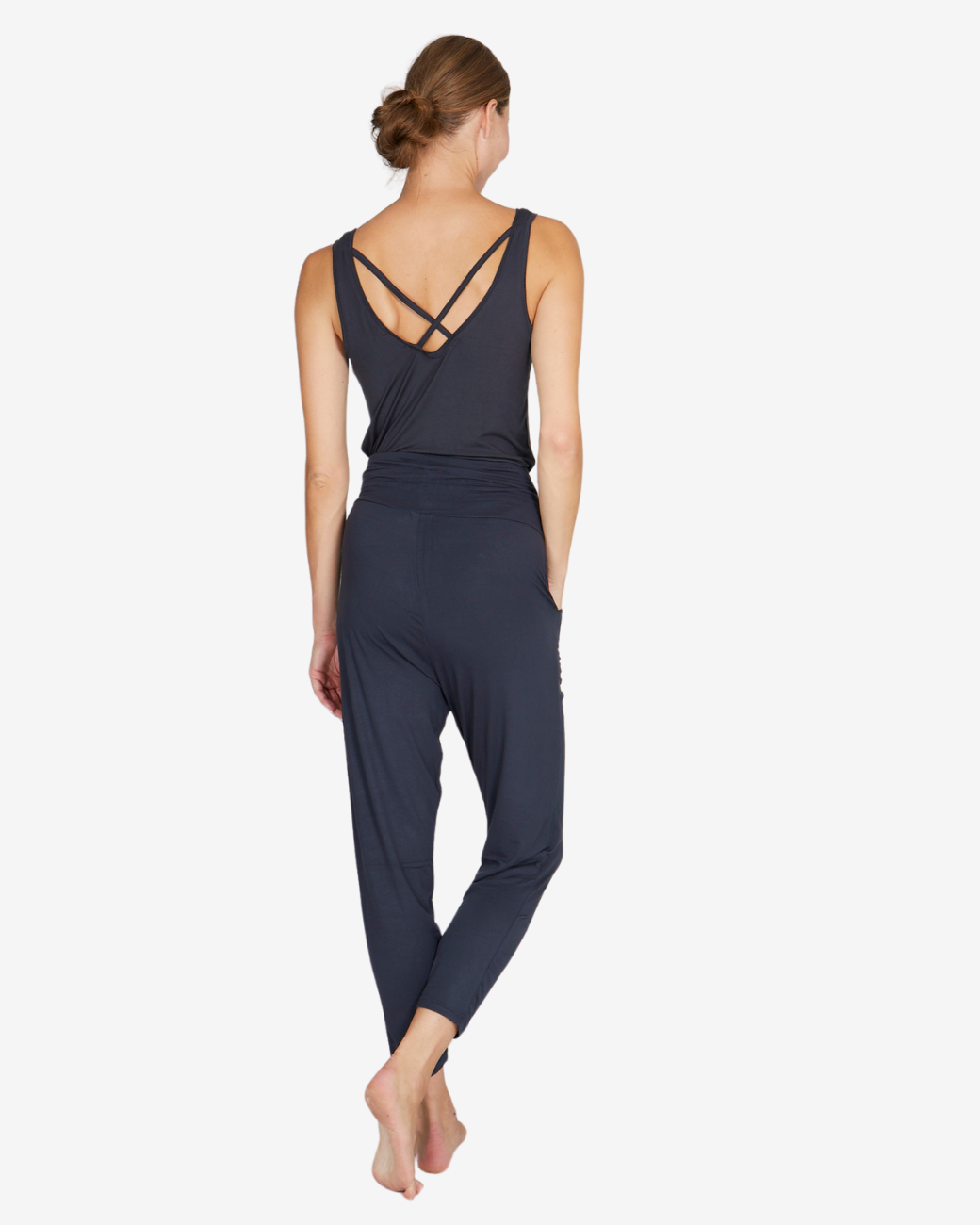 Cosy Twist Tank - Anthracite